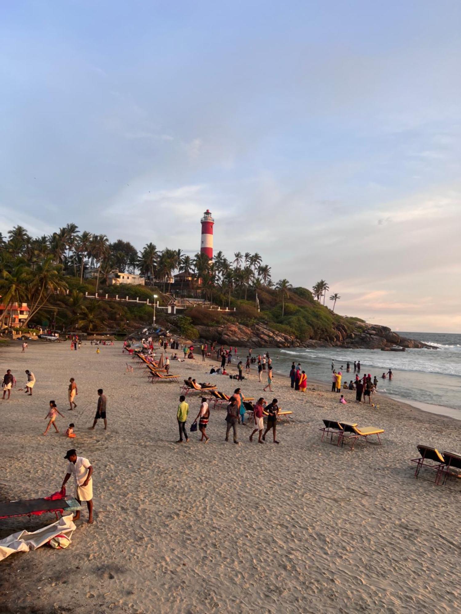 Buddha Beach Hotel Kovalam Exteriör bild